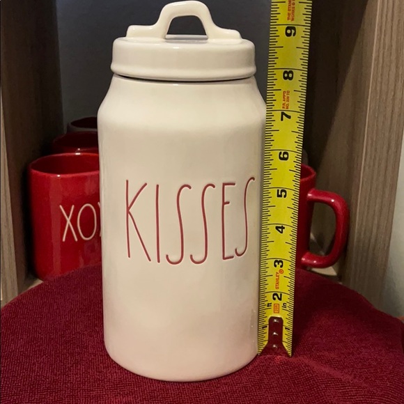 Rae Dunn Kitchen Rae Dunn Valentine Kisses Canister Poshmark